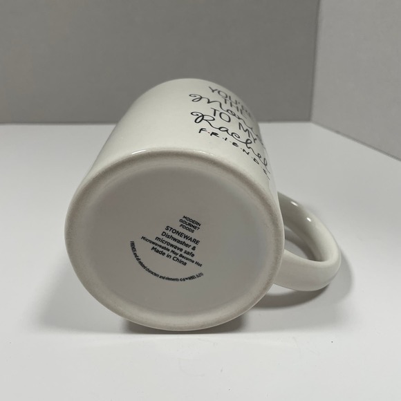 NWOT Monica Rachel Friends Mug Chandler Joey Ross Stoneware - Picture 4 of 5